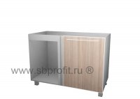 Стол под мойку угловой с фасадом 110