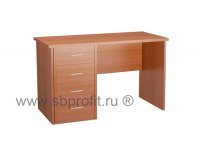 Стол письменный с приставной тумбой
