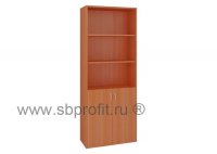 Шкаф для бумаг широкий высокий полуоткрытый