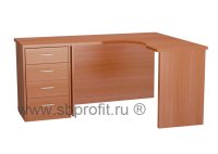 Стол угловой с приставной тумбой