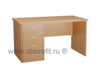 Стол письменный с приставной тумбой