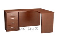 Стол угловой с приставной тумбой