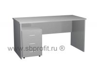 Стол письменный с выкатной тумбой