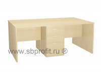 Стол письменный 4-х местный