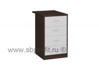 Тумба офисная приставная, 4 ящика