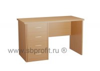 Стол письменный с приставной тумбой