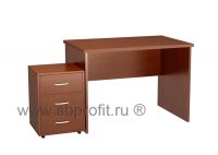 Стол письменный с выкатной тумбой