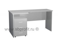 Стол эргономичный с выкатной тумбой