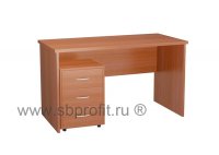 Стол письменный с выкатной тумбой