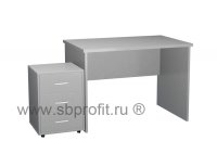 Стол письменный с выкатной тумбой