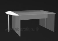 Приставка к двум сост эргон столам или столам шир 60