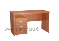 Стол письменный с выкатной тумбой