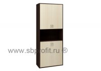 Шкаф для бумаг широкий высокий комбинированный