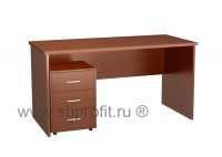 Стол письменный с выкатной тумбой