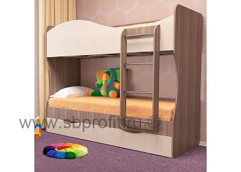 Кровать КУЗЯ 2-х ярусная