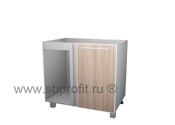 Стол под мойку угловой с фасадом 85
