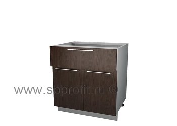 Стол с 1 ящиком и 2 дверьми 75
