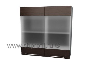 Шкаф витрина двухдверный  95