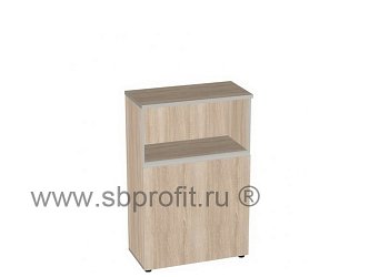 Стеллаж широкий средний полузакрытый