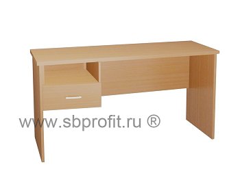 Стол письменный с подвесной тумбой