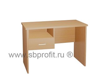 Стол письменный с подвесной тумбой