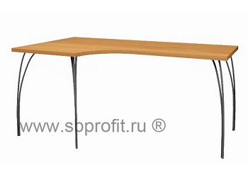 Стол эргономичный удлинен узкий
