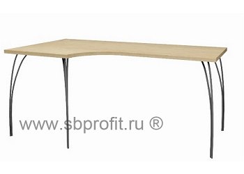 Стол эргономичный удлинен узкий