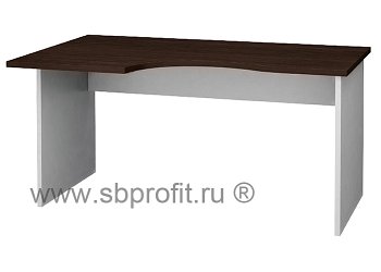Стол эргономичный удлинен узкий