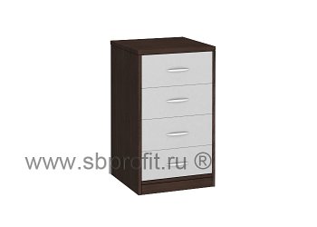 Тумба офисная приставная, 4 ящика