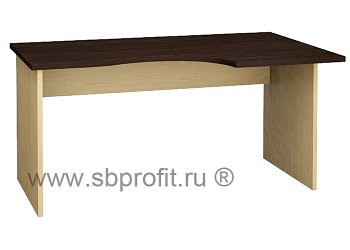 Стол эргономичный удлинен узкий