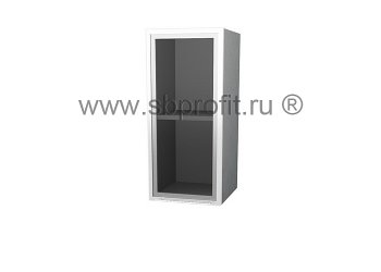 Шкаф витрина однодверный  35
