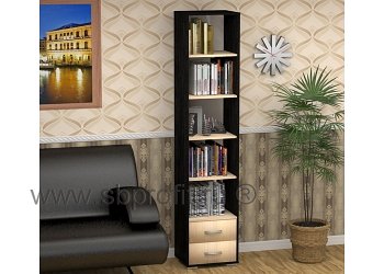 Пенал открытый с двумя ящиками