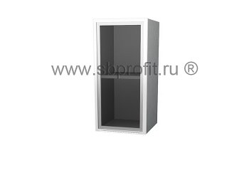 Шкаф витрина однодверный  40