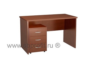 Стол письменный с выкатной тумбой