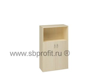 Шкаф для бумаг широкий средний комб
