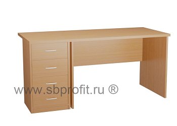 Стол письменный с приставной тумбой