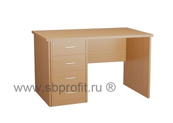 Стол письменный с приставной тумбой