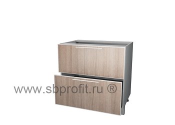 Стол с двумя ящиками 80