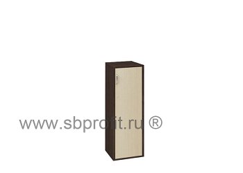 Шкаф для бумаг узкий средний