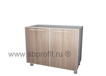 Стол рабочий двухдверный 100
