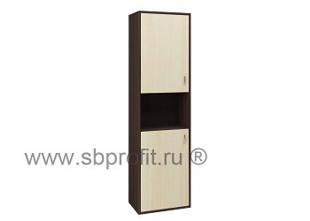 Шкаф для бумаг средний высокий комбинированный