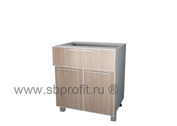 Стол с 1 ящиком и 2 дверьми 70