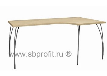 Стол эргономичный удлинен узкий