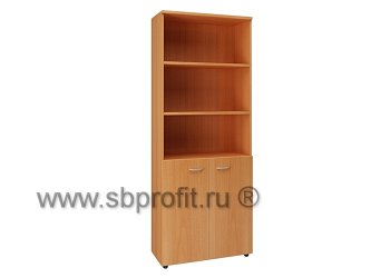 Шкаф для бумаг широкий высокий полуоткр