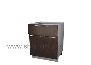 Стол с 1 ящиком и 2 дверьми 65