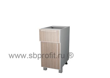 Стол с 1 ящиком и 1 дверью 45