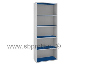 Стеллаж для бумаг широкий высокий