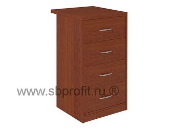 Тумба офисная приставная, 4 ящика