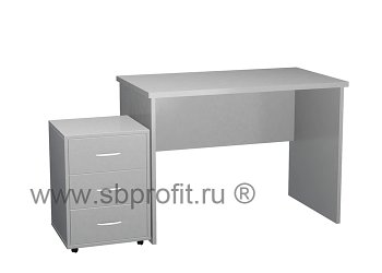 Стол письменный с выкатной тумбой