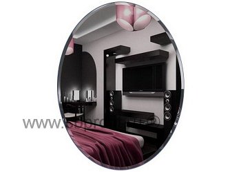 Зеркало настенное Сельетта-3 (Овал 600х450)